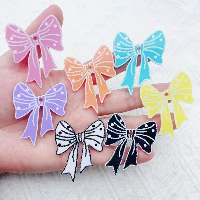Phone Accessory - 10 szt. modnych, nowych, wielokolorowych akrylowych