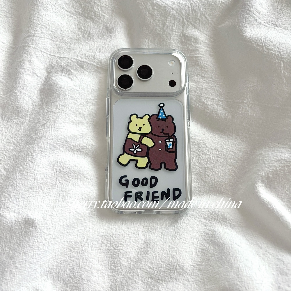 Yellow Phone Accessories - Koreańskie etui na telefon z uroczymi