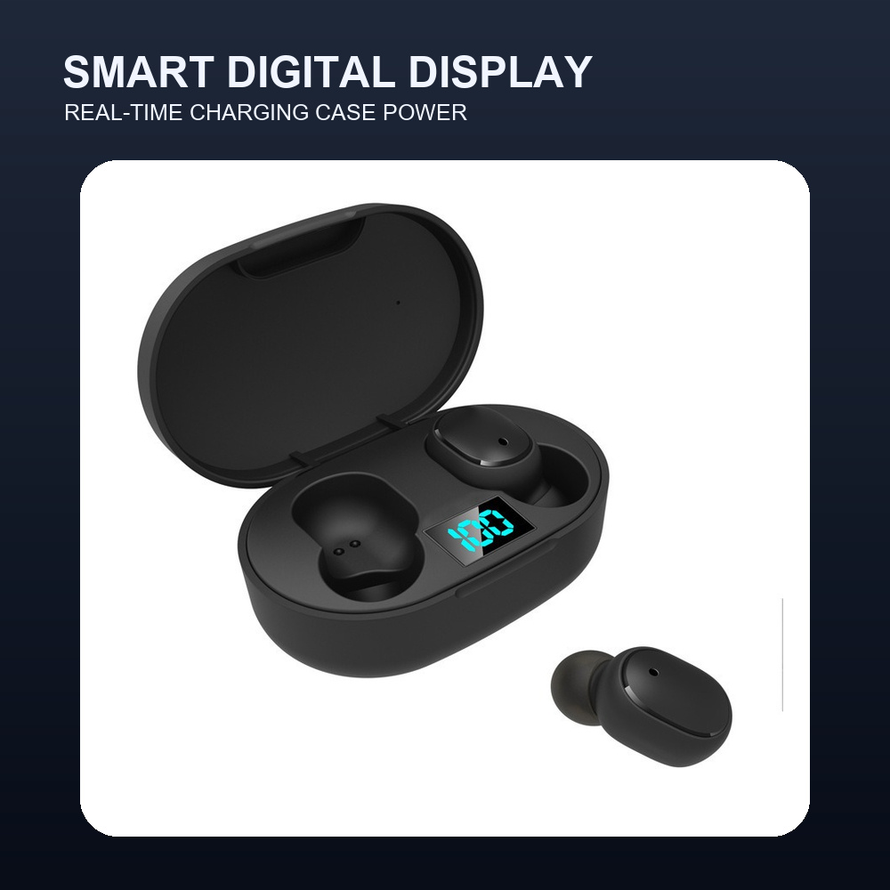 Wireless Earbuds Case - Cyfrowe słuchawki bezprzewodowe TWS Bluetooth 5.0