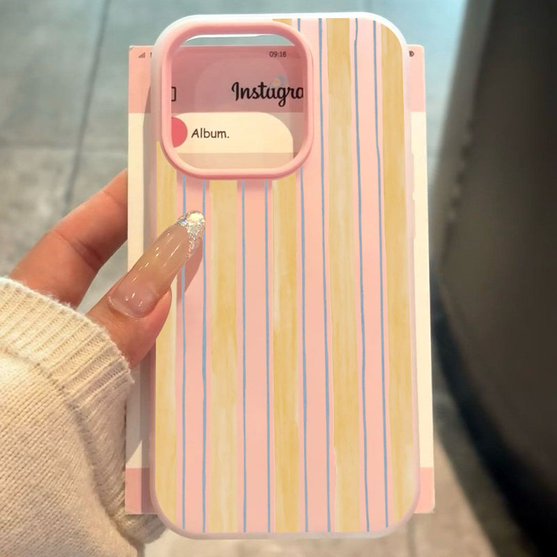 Stylowe żółte etui w paski na  – Yellow Phone Accessories recenzja i cena