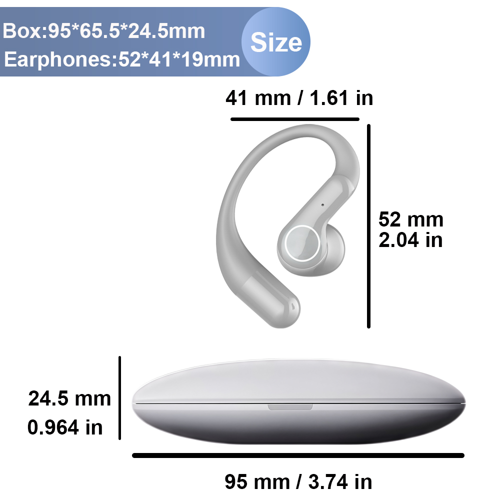 Słuchawki z tłumaczem AI, tłum – Wireless Earbuds Case recenzja i cena