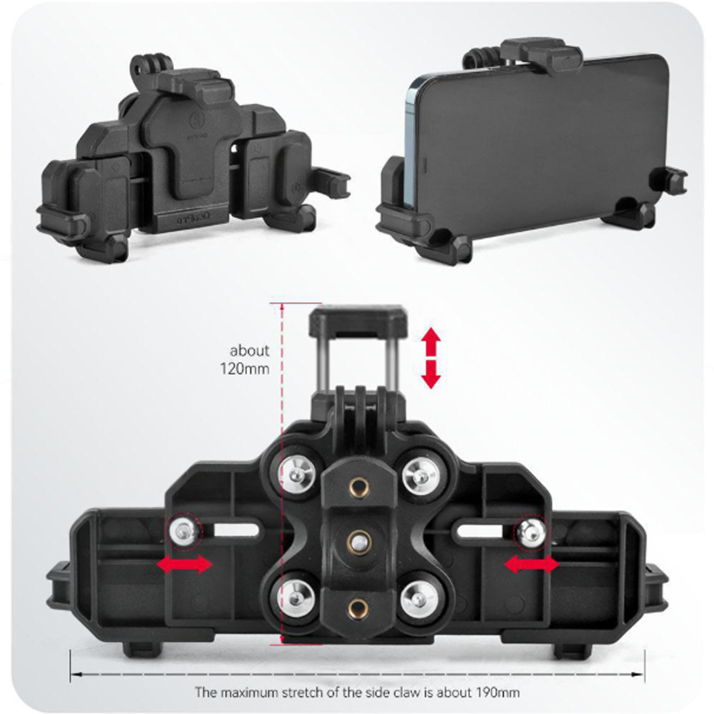 Uchwyt na telefon motocyklowy, – Phone Accessories Kit recenzja i cena