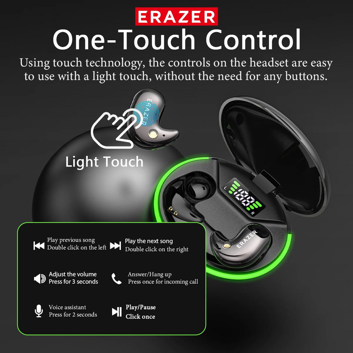 Słuchawki douszne Bluetooth EA – Bluetooth Earphone Tws recenzja i cena