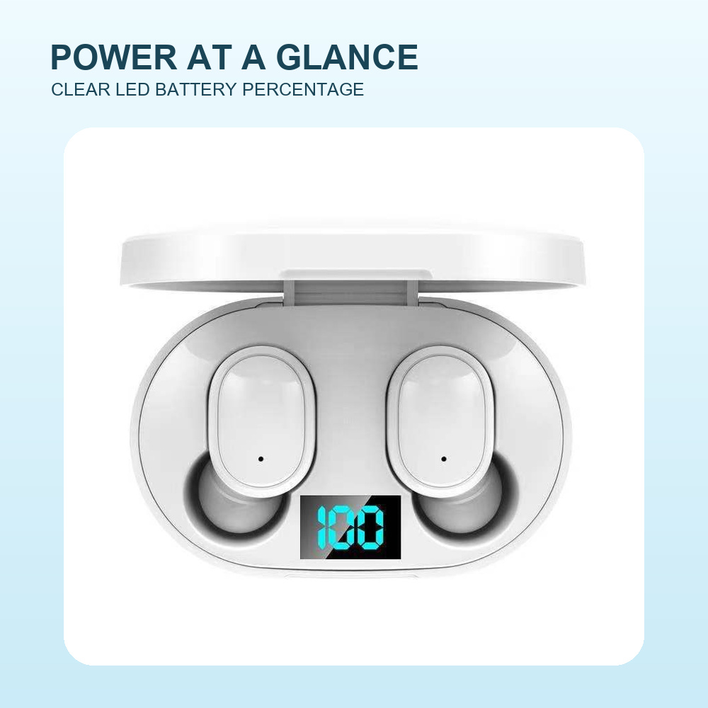 Cyfrowe słuchawki bezprzewodow – Wireless Earbuds Case recenzja i cena